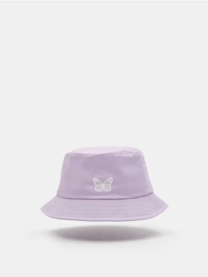 Sinsay - Kapelusz bucket hat - fioletowy