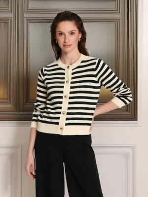 Sinsay - Kardigan w paski - wielobarwny