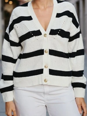 Sinsay - Kardigan z ozdobnymi guzikami - wielobarwny