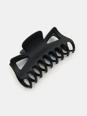 Zdjęcie produktu Sinsay - Klamra do włosów z matowym wykończeniem - czarny