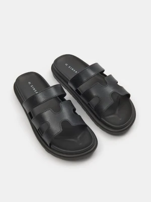 Sinsay - Klapki - czarny
