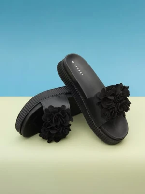 Sinsay - Klapki - czarny