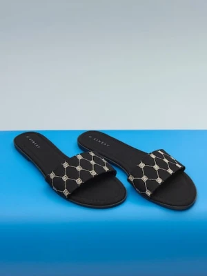 Sinsay - Klapki - czarny