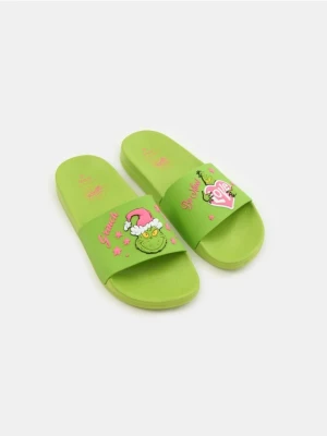 Sinsay - Klapki Grinch - zielony
