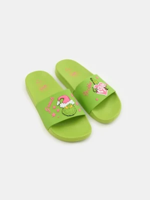 Sinsay - Klapki Grinch - zielony