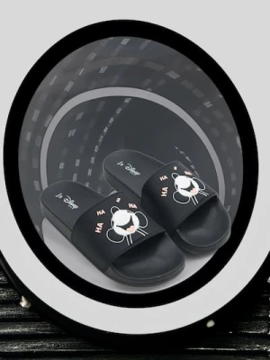 Sinsay - Klapki Myszka Miki - czarny