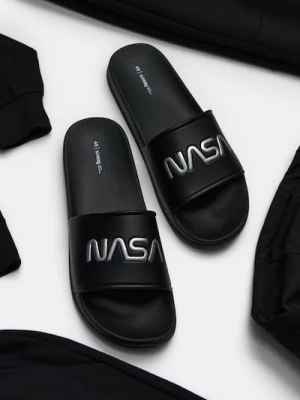 Sinsay - Klapki NASA - czarny
