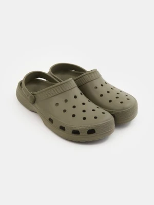 Sinsay - Klapki piankowe z paskiem na piętę - brązowy