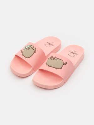 Sinsay - Klapki Pusheen the Cat - różowy