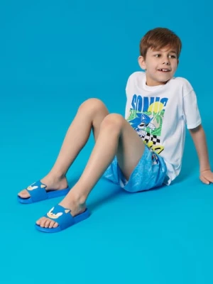 Sinsay - Klapki Sonic The Hedgehog - niebieski