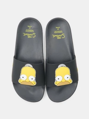 Sinsay - Klapki The Simpsons - czarny