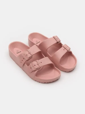 Sinsay - Klapki z pianki - różowy