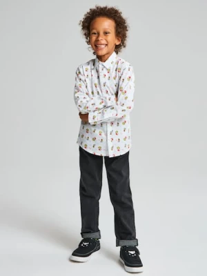 Sinsay - Klasyczna koszula Grinch - biały