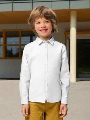 Sinsay - Klasyczna koszula z bawełny - biały