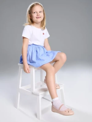 Sinsay - Klasyczne baleriny ze skórzaną wkładką - różowy