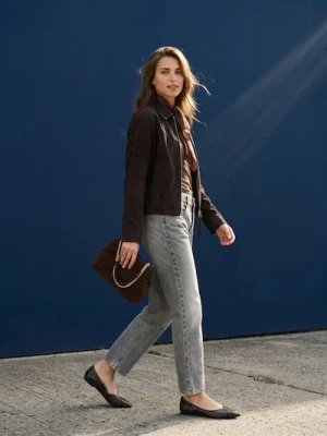 Sinsay - Klasyczne jeansy mom fit - szary