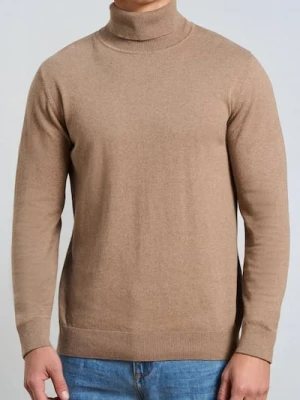 Sinsay - Klasyczny golf - beżowy