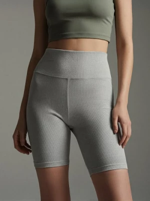 Sinsay - Kolarki w prążek - szary