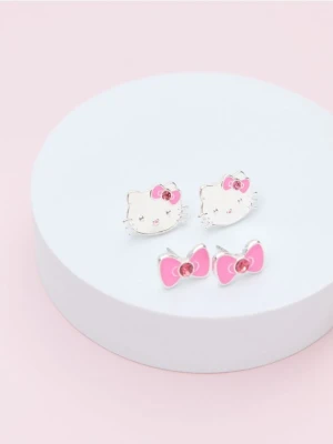 Zdjęcie produktu Sinsay - Kolczyki 2 pack Hello Kitty - srebrny