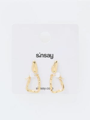 Sinsay - Kolczyki 2 pack - złoty