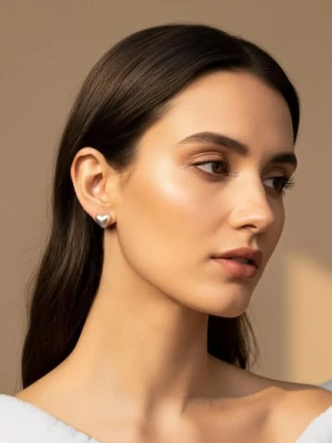 Sinsay - Kolczyki 3 pack - srebrny