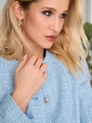 Sinsay - Kolczyki 3 pack - srebrny