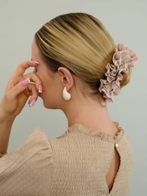 Sinsay - Kolczyki łezki - kremowy