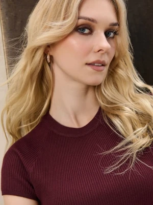 Sinsay - Kolczyki na sztyft z błyszczącym wykończeniem 2 pack - srebrny