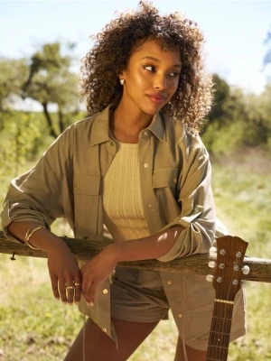 Sinsay - Kolczyki w kształcie serca - złoty