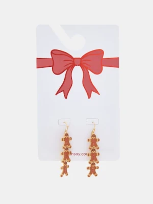 Sinsay - Kolczyki z błyszczącym wykończeniem - wielobarwny