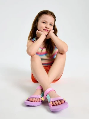 Sinsay - Kolorowe sandały na piance - wielobarwny