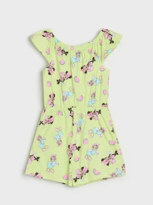 Sinsay - Kombinezon Minnie Mouse - zielony