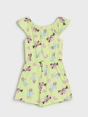 Sinsay - Kombinezon Minnie Mouse - zielony