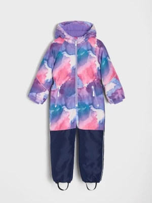 Sinsay - Kombinezon ocieplany - granatowy