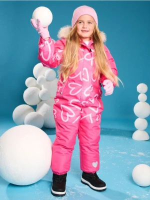 Sinsay - Kombinezon ocieplany - różowy
