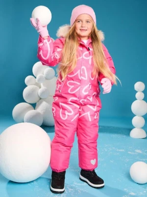 Sinsay - Kombinezon ocieplany - różowy