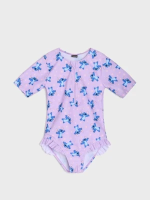 Sinsay - Kombinezon UPF 50 Stitch - fioletowy