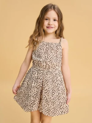 Sinsay - Kombinezon we wzór zwierzęcy na ramiączkach - wielobarwny