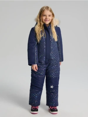 Sinsay - Kombinezon z kapturem - granatowy