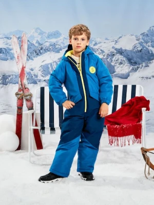 Sinsay - Kombinezon z kapturem - niebieski