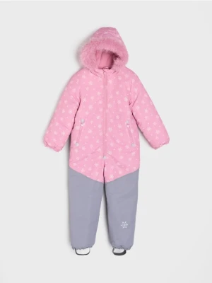 Sinsay - Kombinezon z kapturem - różowy