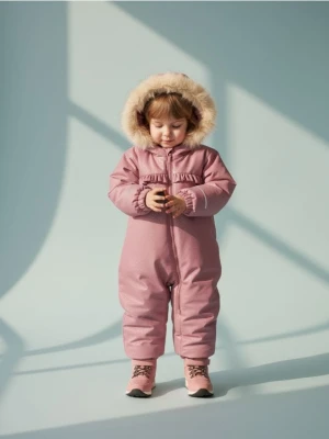 Sinsay - Kombinezon z kapturem - różowy