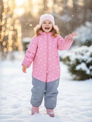 Sinsay - Kombinezon z kapturem - różowy