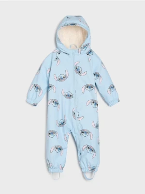 Sinsay - Kombinezon z kapturem Stitch - błękitny