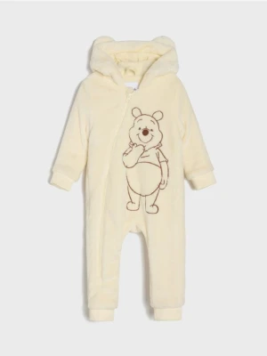 Sinsay - Kombinezon z kapturem Winnie the Pooh - kremowy