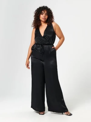 Sinsay - Kombinezon z paskiem - czarny