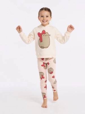 Sinsay - Komplet: bluza i legginsy Pusheen the Cat - wielobarwny
