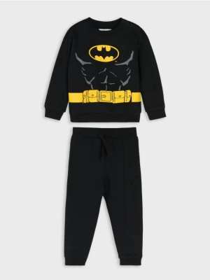Sinsay - Komplet: bluza i spodnie Batman - czarny