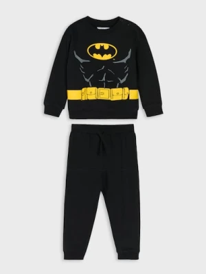 Sinsay - Komplet: bluza i spodnie Batman - czarny