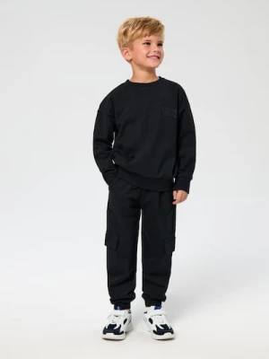 Sinsay - Komplet: bluza i spodnie - czarny